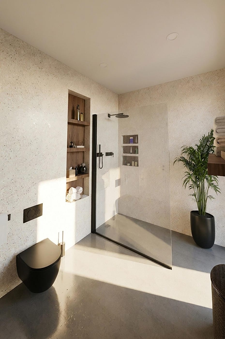 Mid-century bathroom