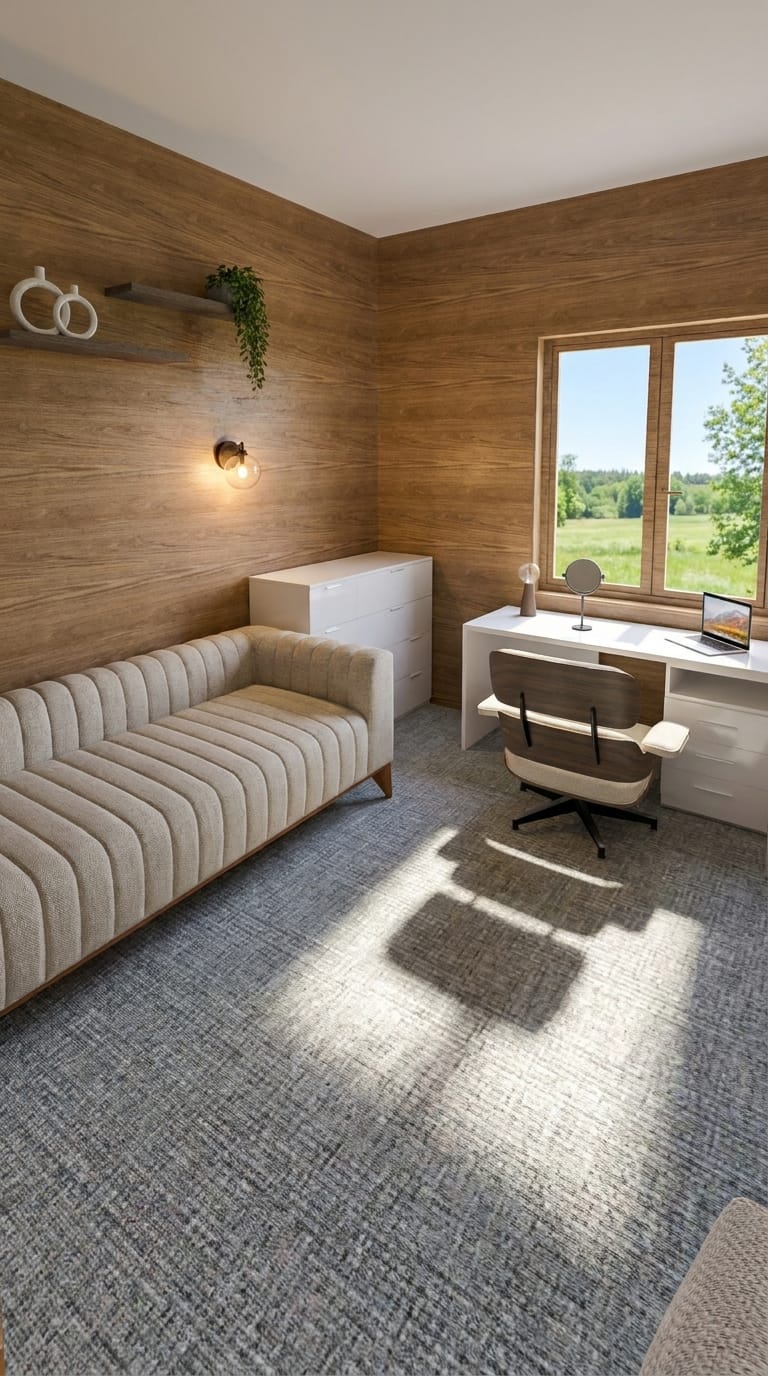 Scandinavian home office