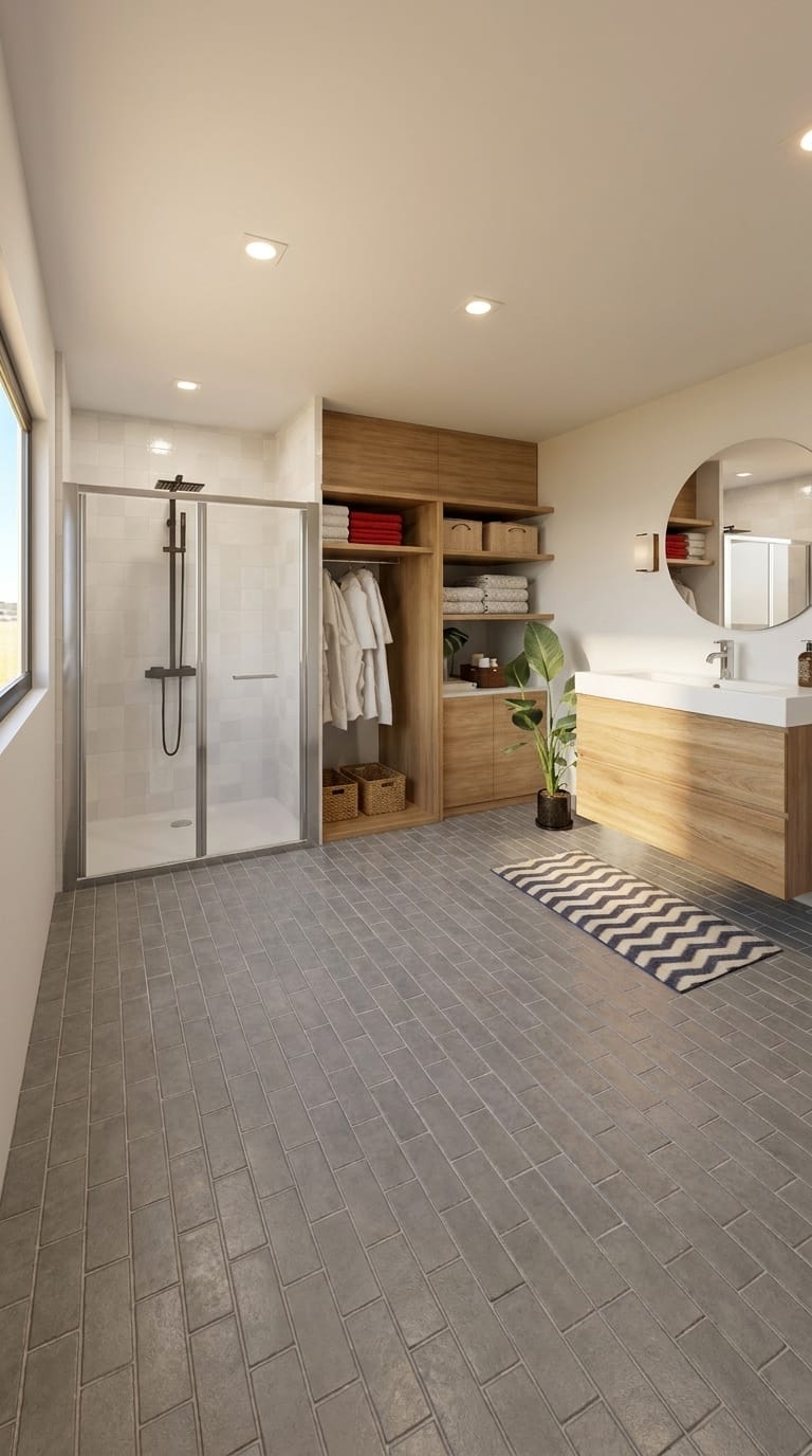 Scandinavian bathroom
