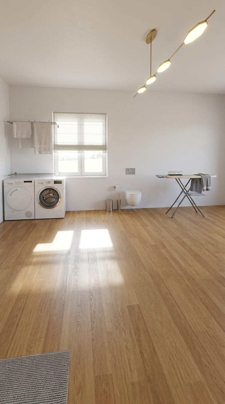 Mid-century laundry room