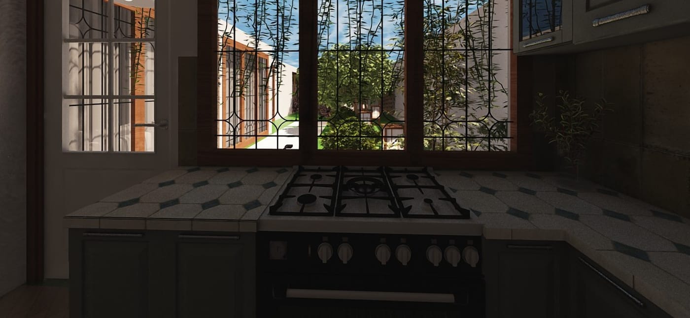 Traditional floor plan