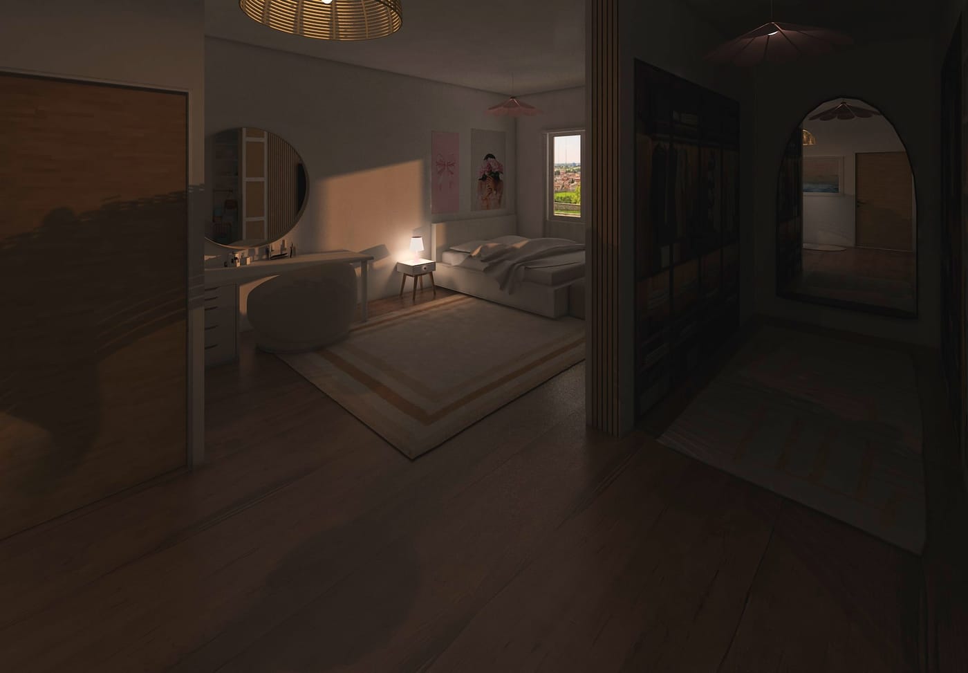 Scandinavian bedroom