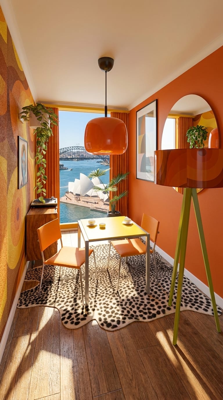 Retro dining room