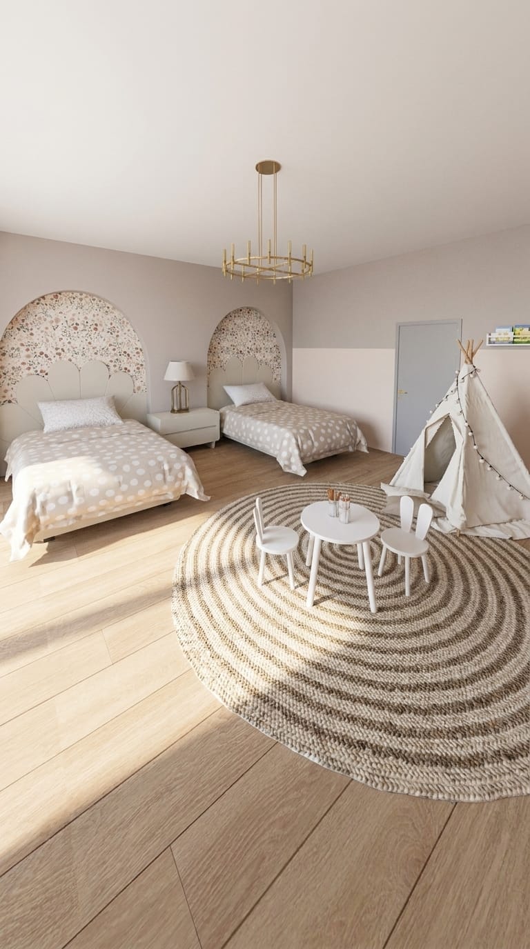 Scandinavian kids room