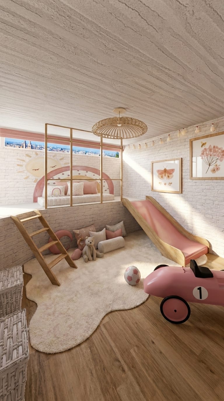 Traditional kids room