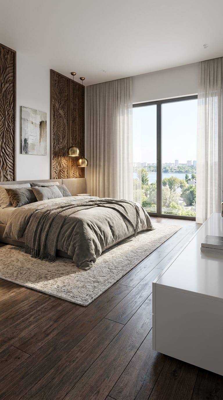 Traditional bedroom