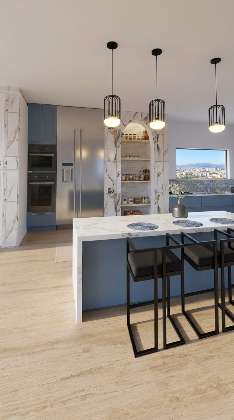Mid-century kitchen