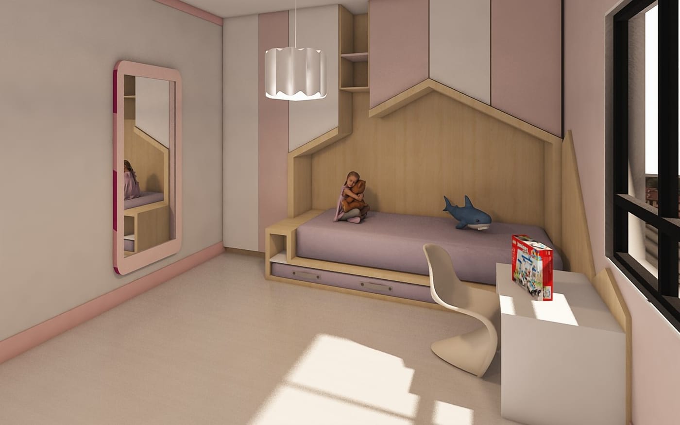 Scandinavian kids room