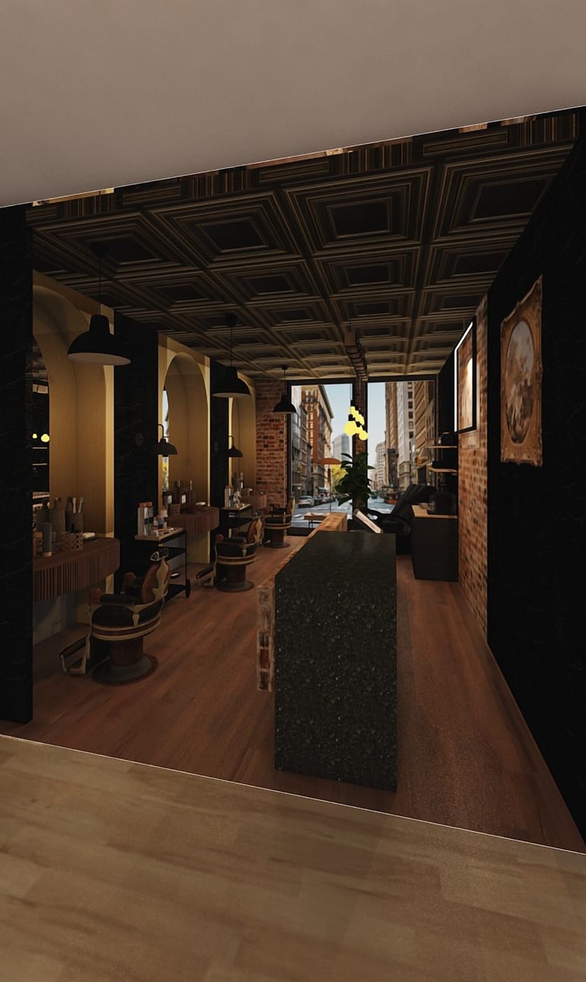 Traditional salon