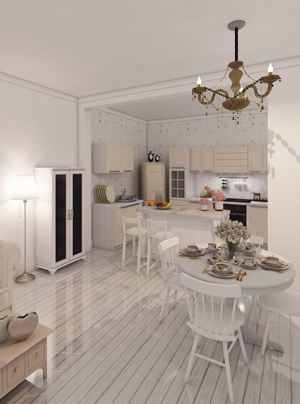 Shabby chic kitchen