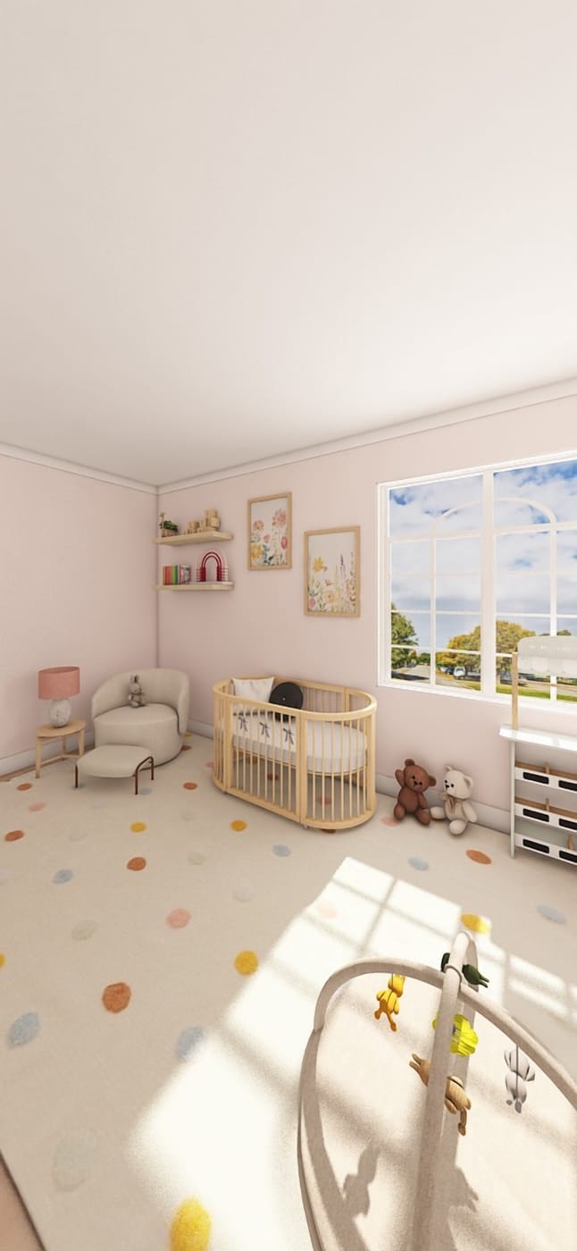 Scandinavian kids room