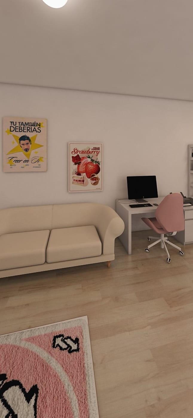 Scandinavian home office