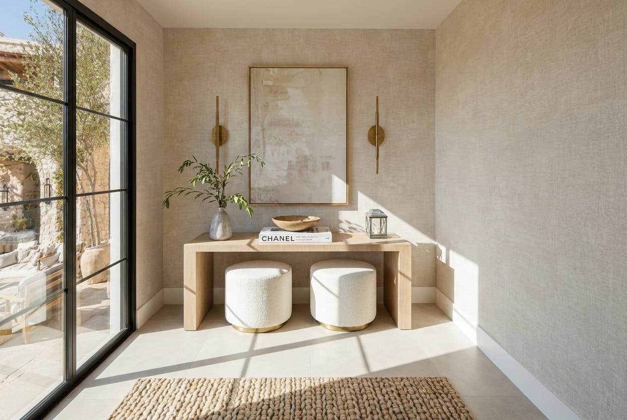 Mid-century living room