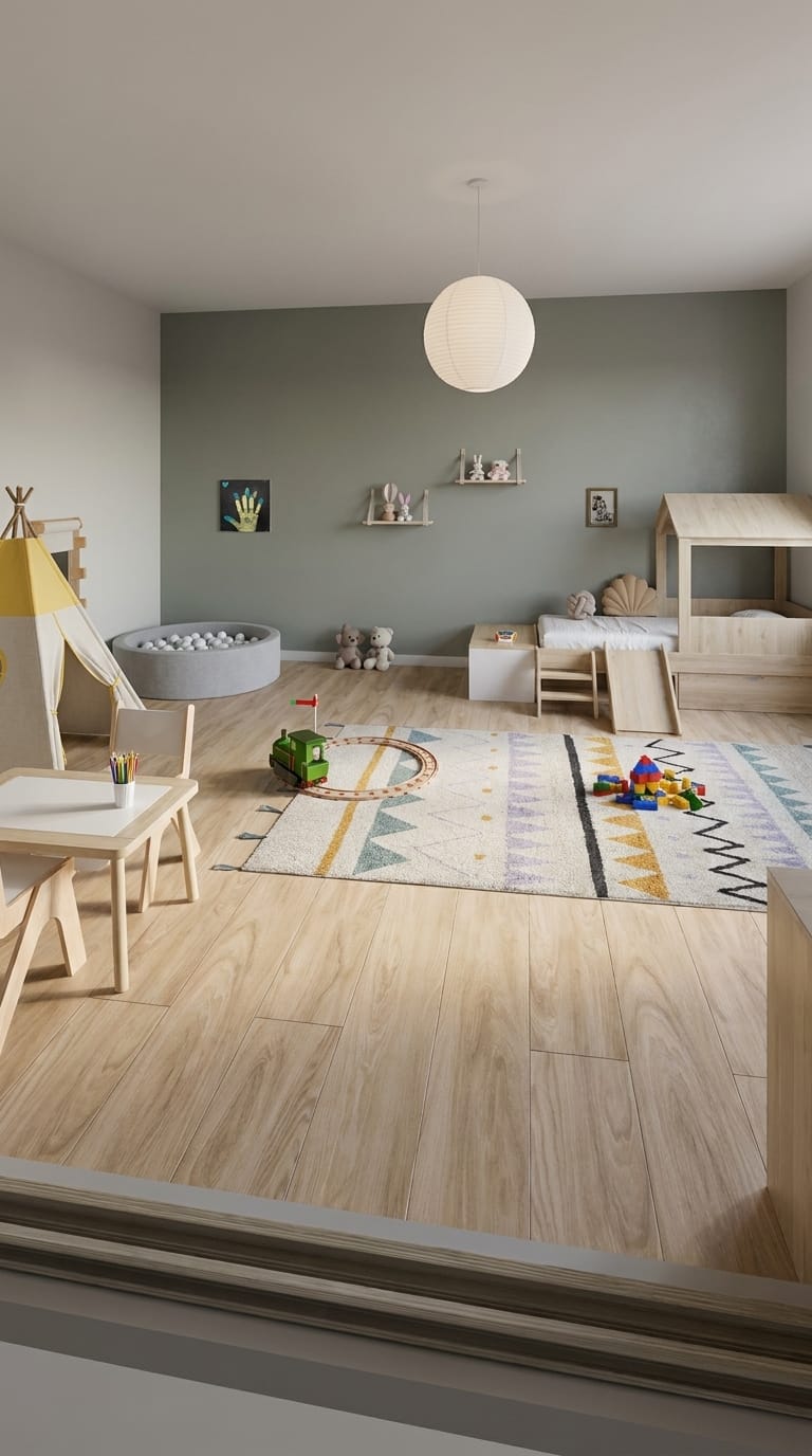 Traditional kids room