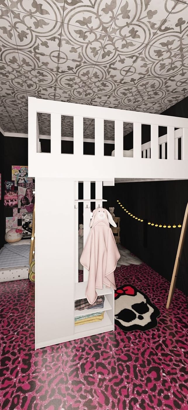Boho kids room