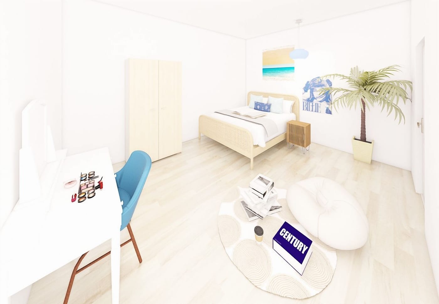 Scandinavian bedroom
