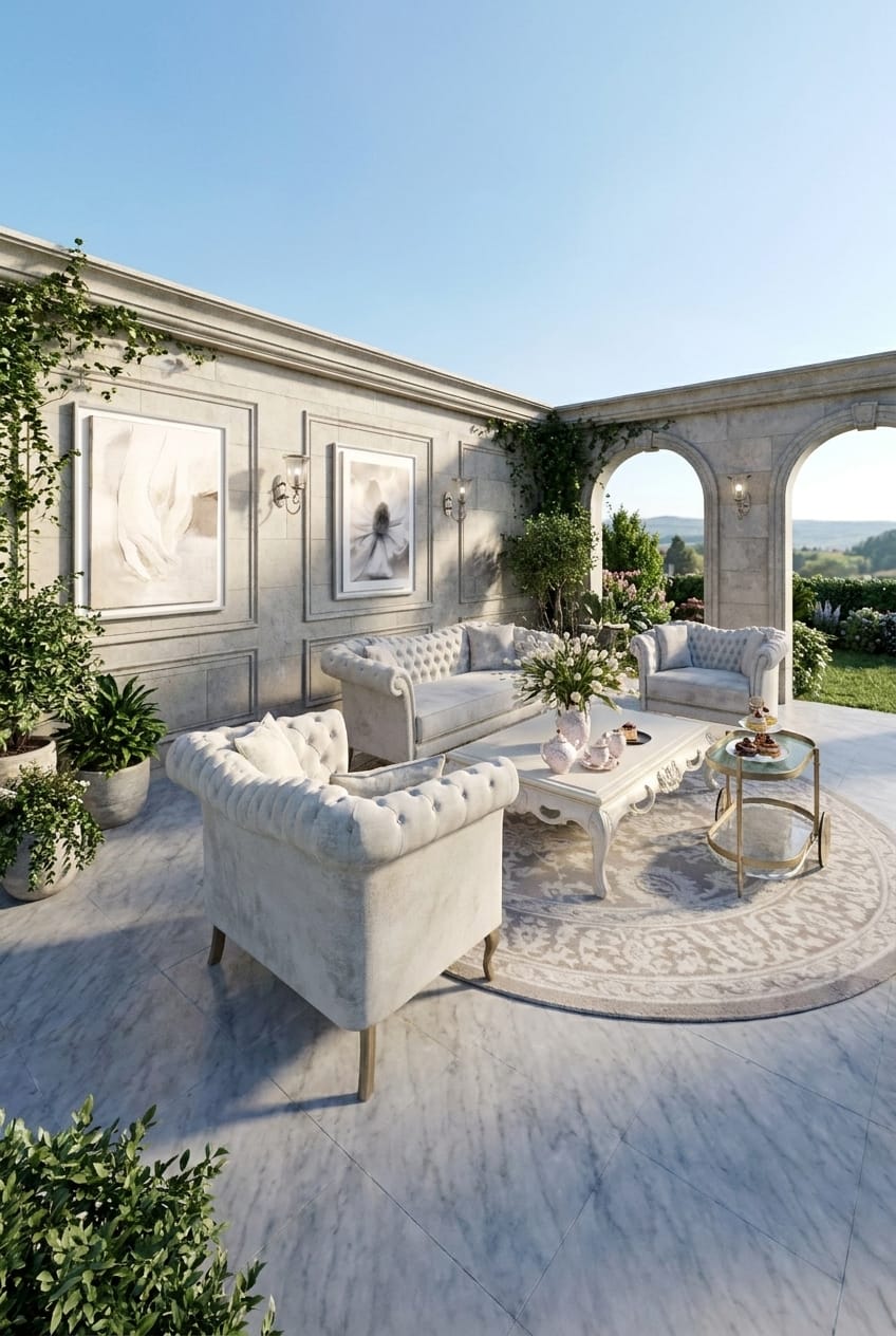 Traditional outdoor space
