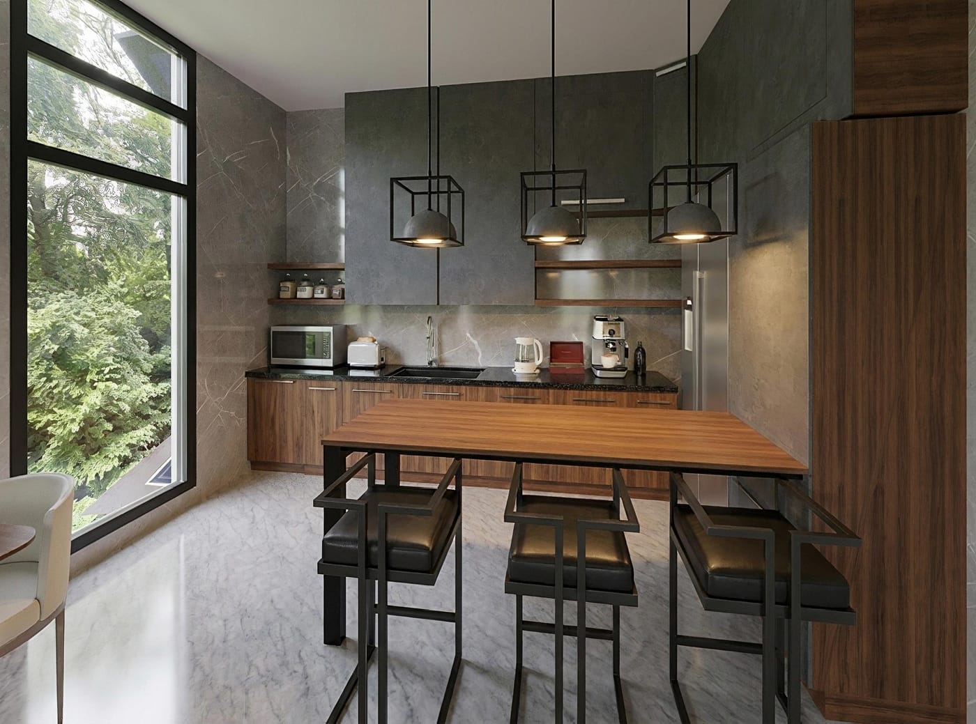 Contemporary kitchen