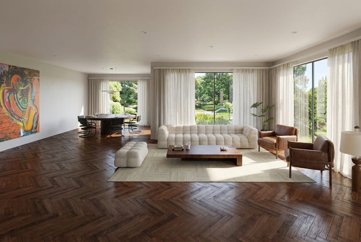 Contemporary living room