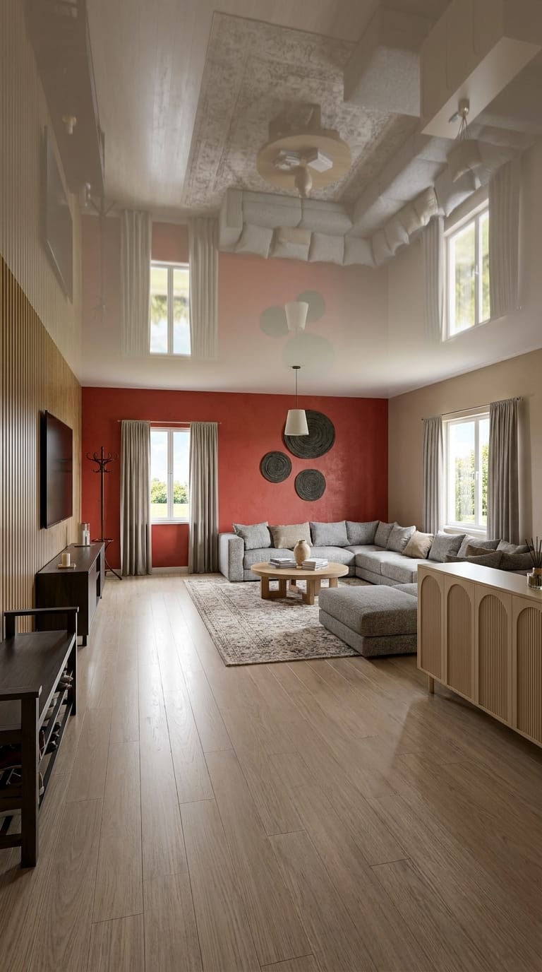 Mid-century living room