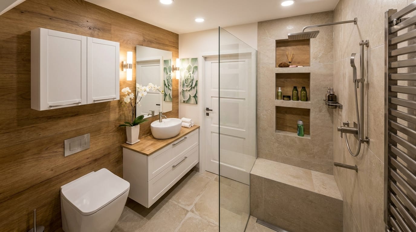 Scandinavian bathroom