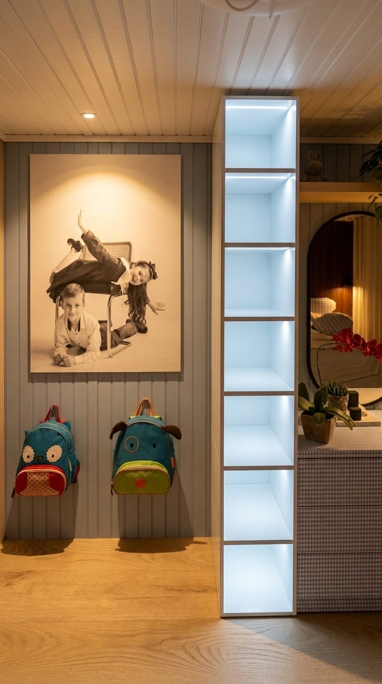 Mid-century kids room