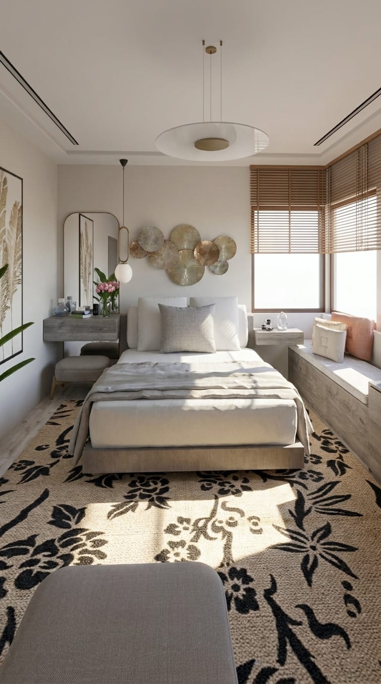 Mid-century bedroom