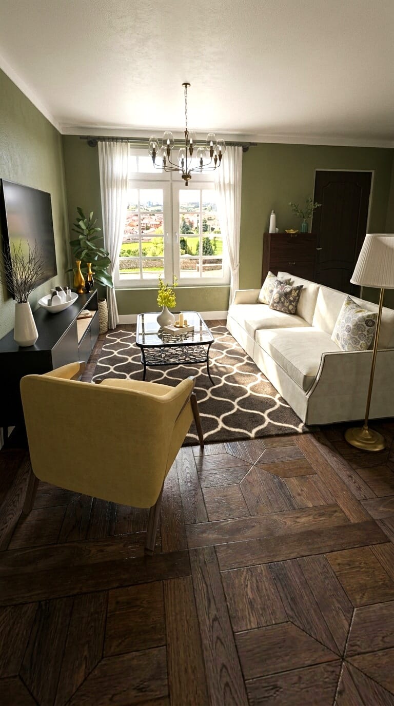Traditional floor plan
