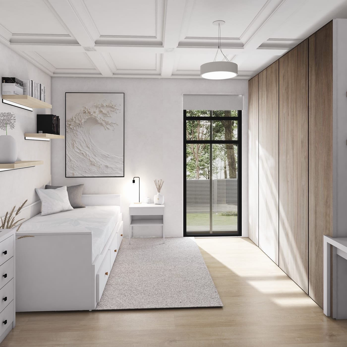 Scandinavian bedroom