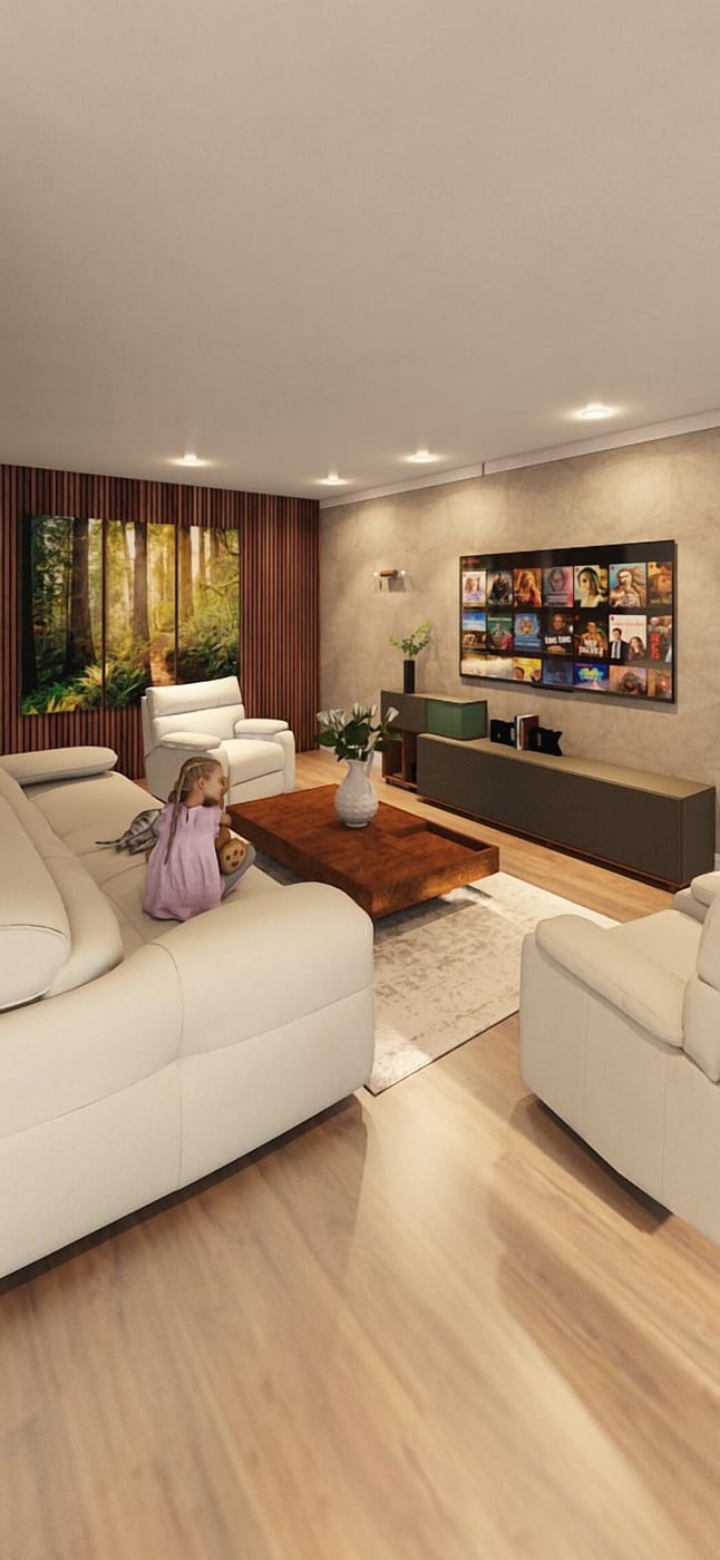Contemporary living room