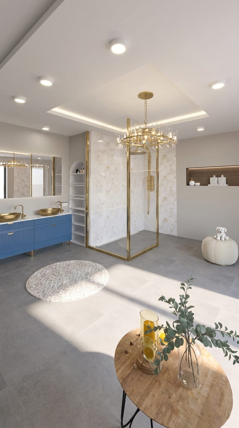 Contemporary bathroom