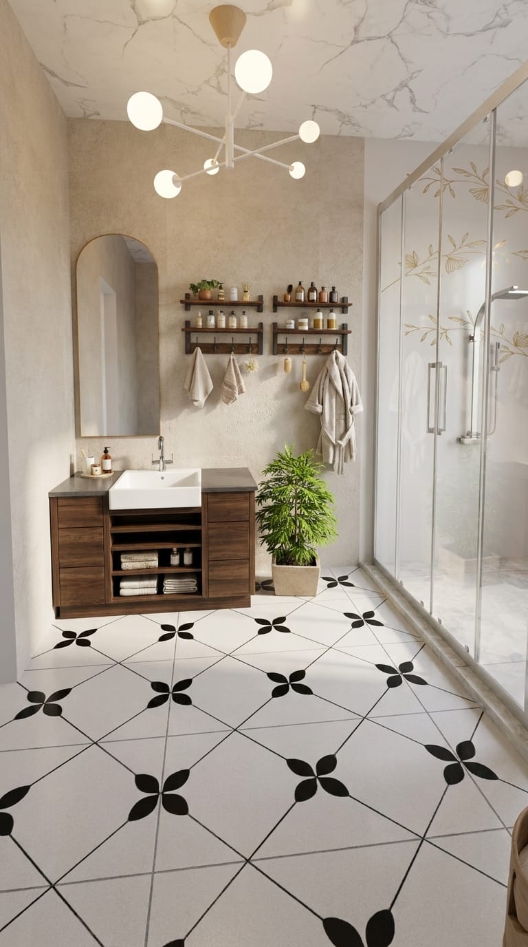 Scandinavian bathroom
