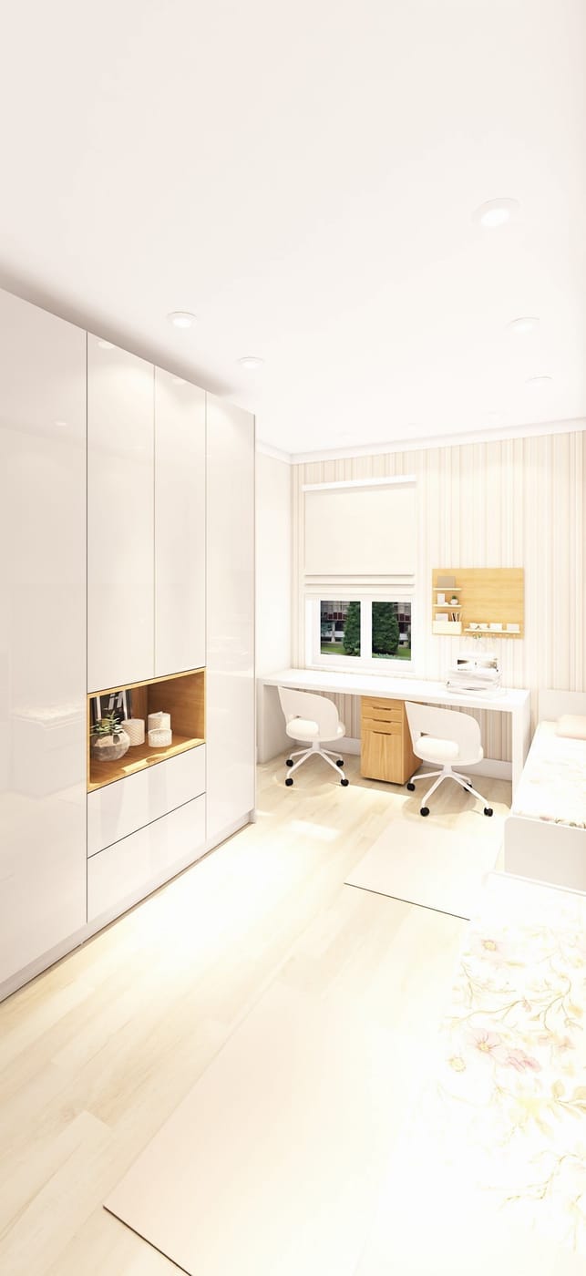 Scandinavian bedroom