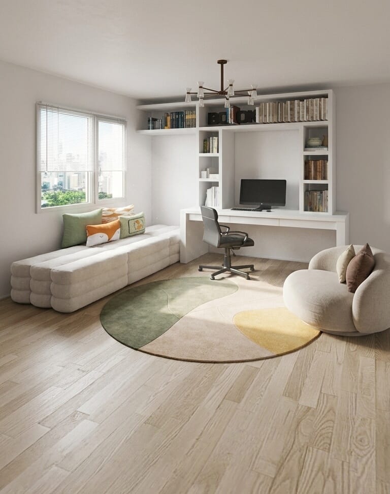Scandinavian home office
