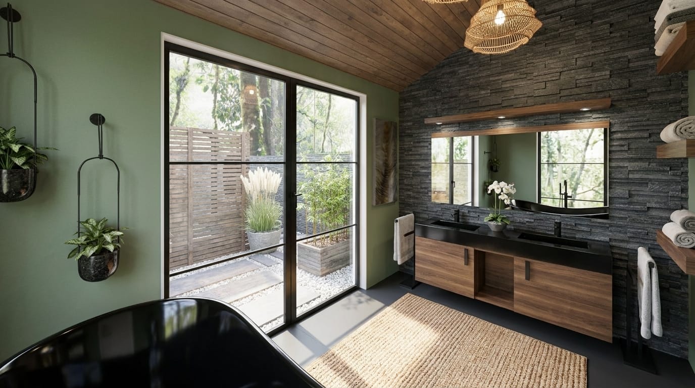Farmhouse bathroom