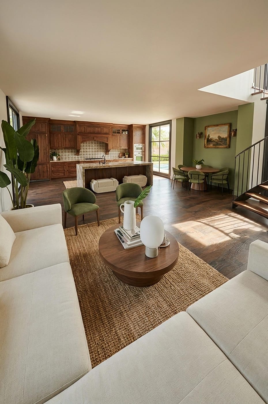 Traditional living room