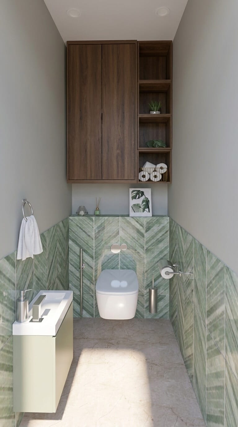 Mid-century bathroom
