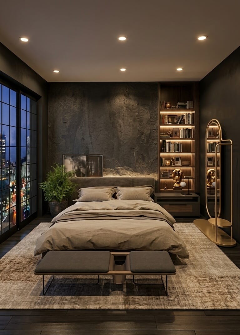 Traditional bedroom