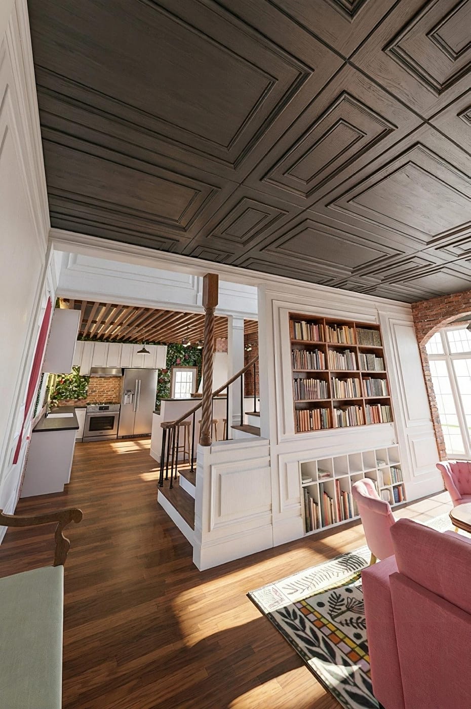Traditional living room