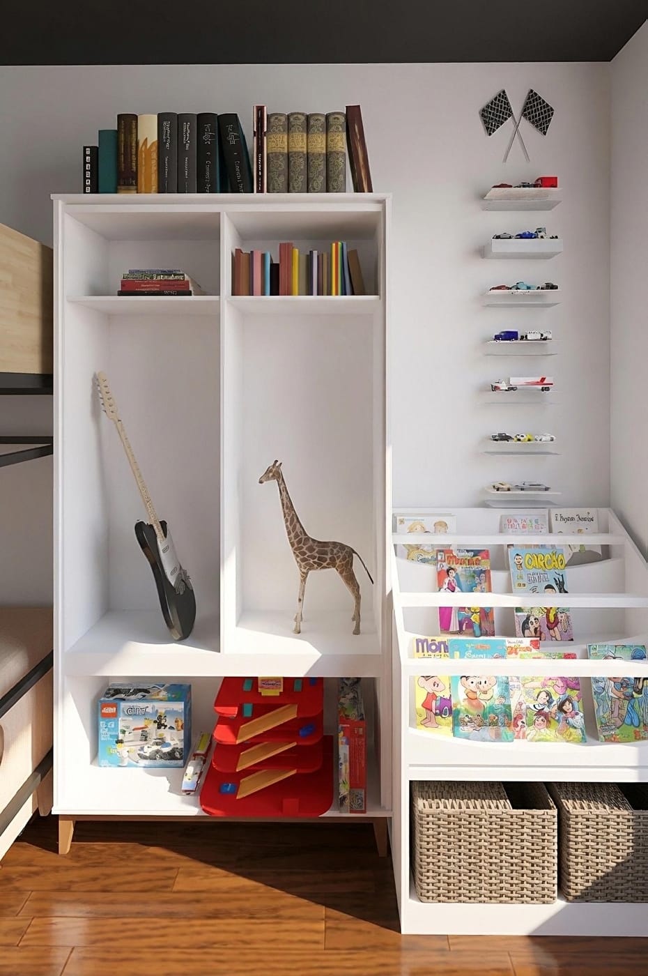 Mid-century kids room