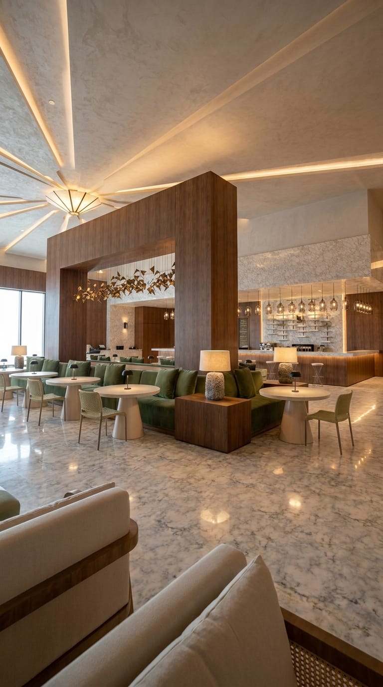 Mid-century cafe