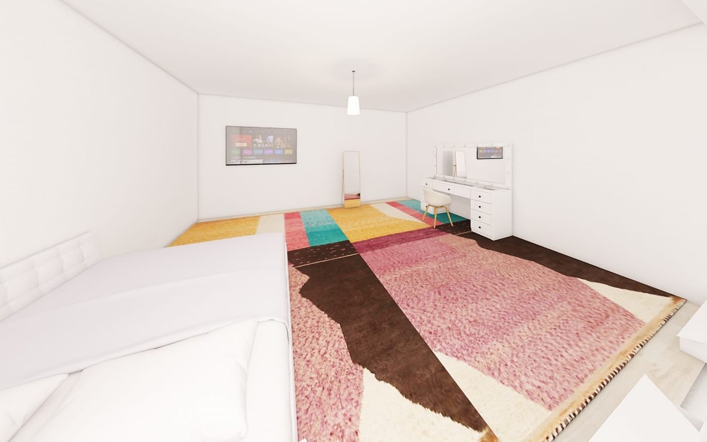 Contemporary bedroom