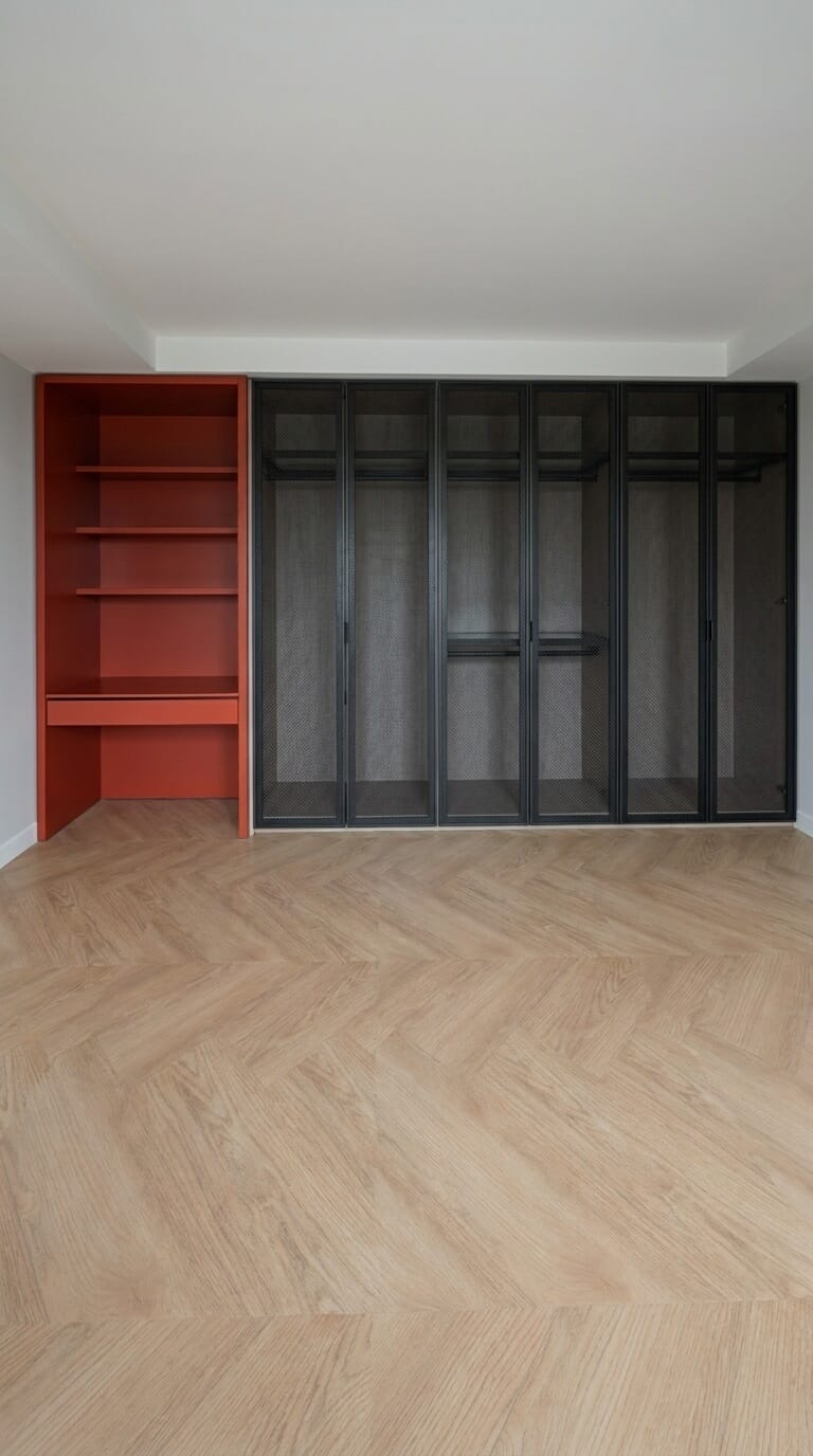Mid-century closet
