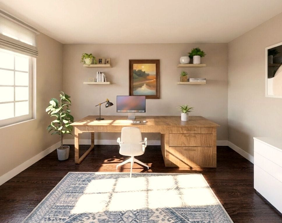 Scandinavian home office