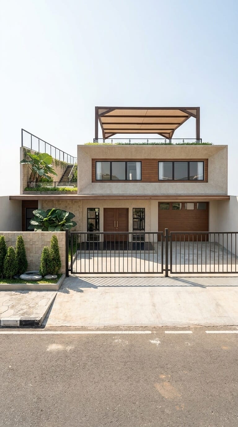 Contemporary floor plan