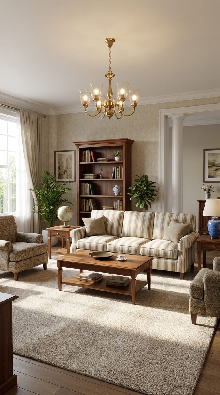 Traditional living room