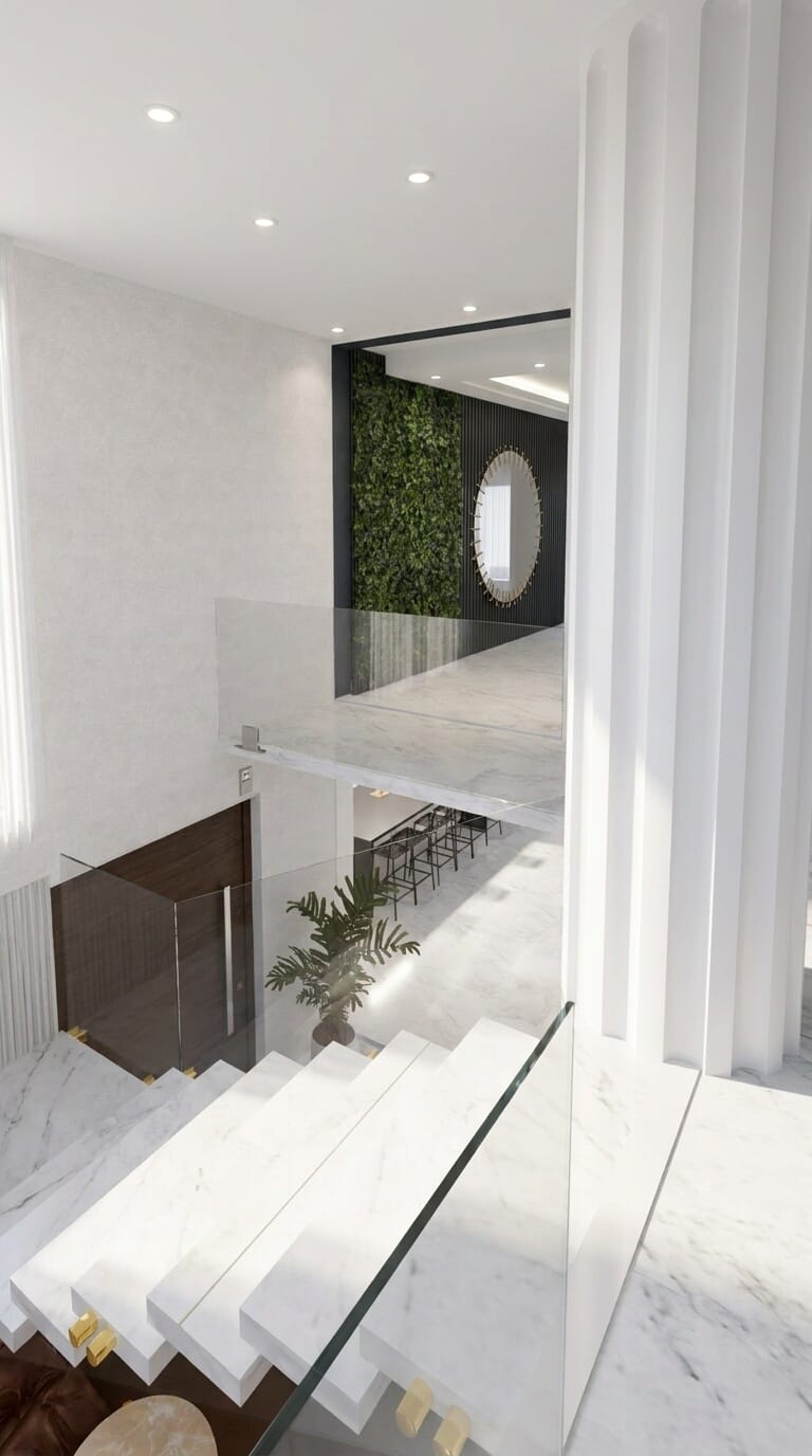 Contemporary living room