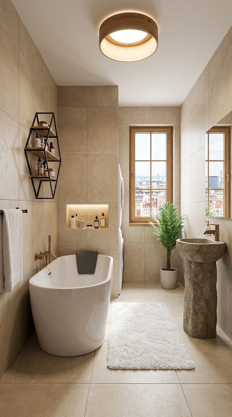 Scandinavian bathroom