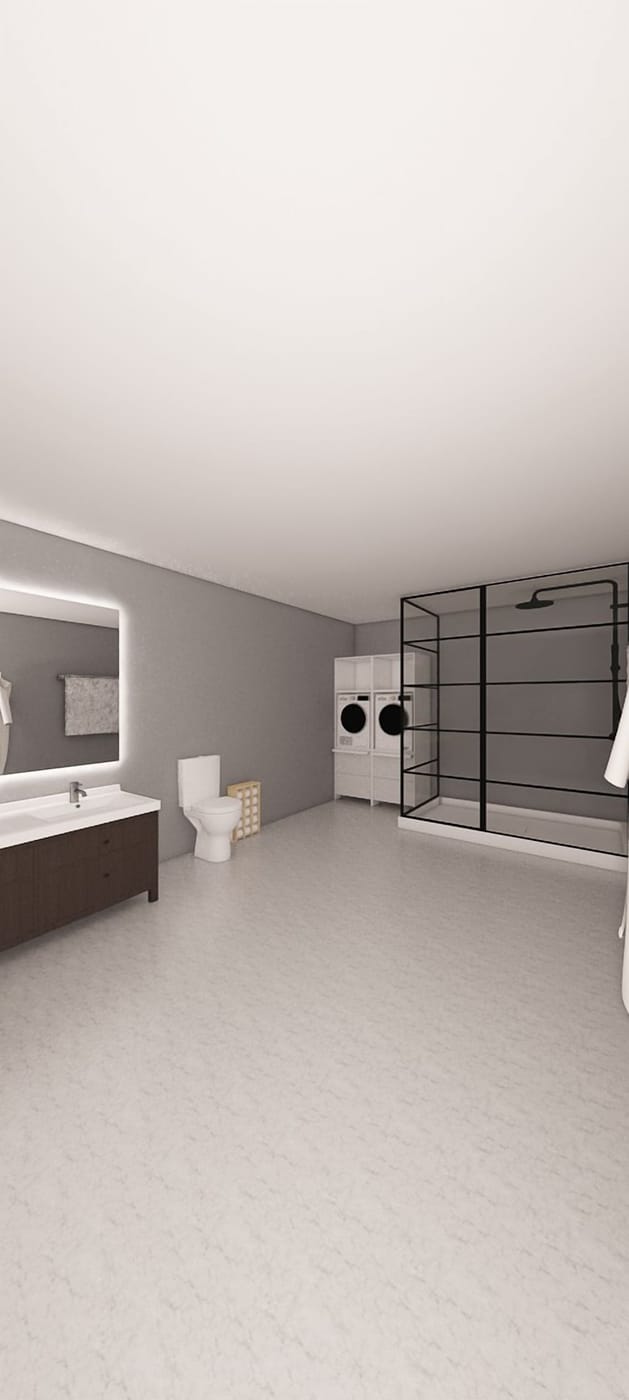 Traditional floor plan