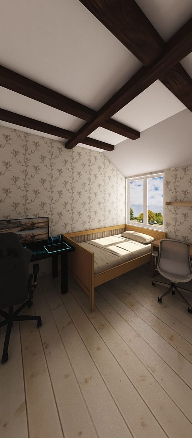 Scandinavian bedroom